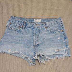 AGOLDE Parker Women's Blue Denim Shorts